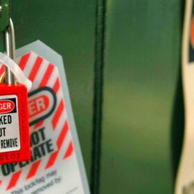 Lock Out Safety Signs