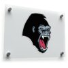 Roaring Gorilla Vinyl Sticker