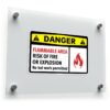 Danger Flammable Area Sign 1
