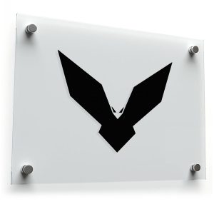 Abstract Eagle Silhouette Sticker
