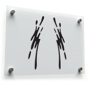 Abstract Splash Sticker