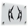 Abstract Tribal Horns Sticker