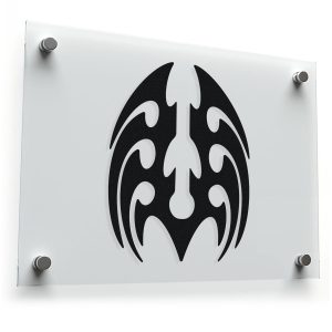 Abstract Tribal Silhouette Sticker