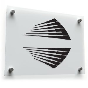 Abstract Wing Silhouette Sticker Set