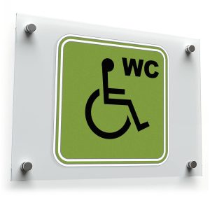 Accessible Restroom Sticker