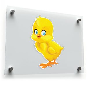 Adorable Baby Chick Sticker