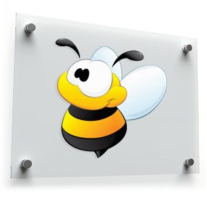 Adorable Bee Vinyl Sticker