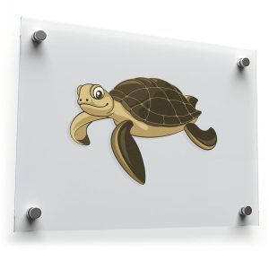 Adorable Sea Turtle Vinyl Sticker