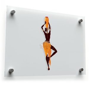 African Water Bearer Sticker