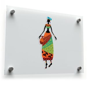 African Woman Sticker
