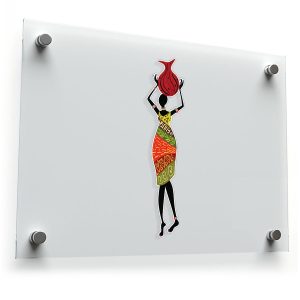 African Woman Sticker