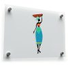 African Woman Vinyl Sticker 1