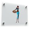 African Woman Vinyl Sticker 1