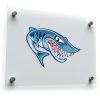 Aggressive Barracuda Vinyl Sticker