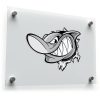 Aggressive Fish Decal