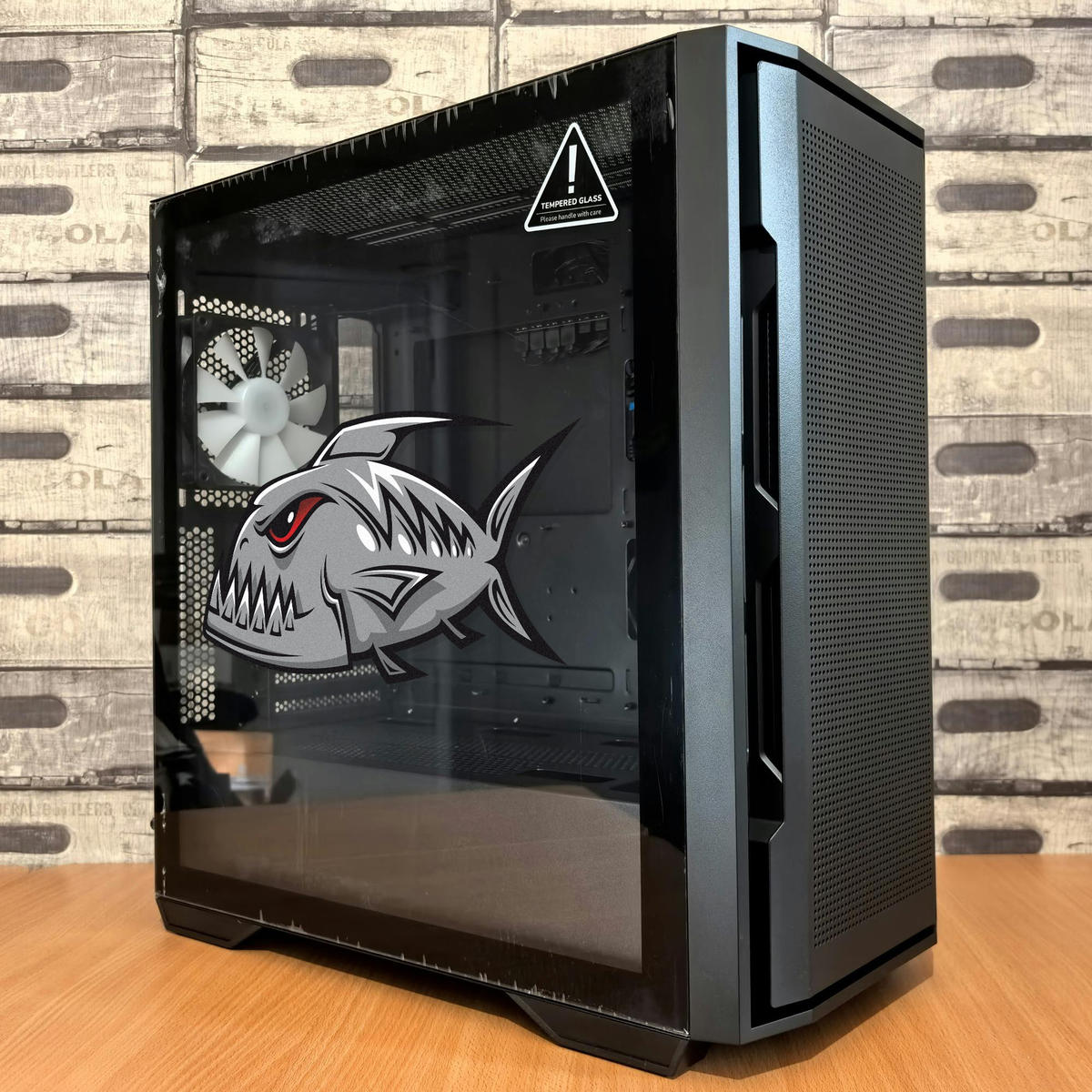 Aggressive Fish Sticker 8 Aggressive Fish Sticker - Image 6