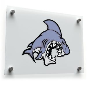 Aggressive Hammerhead Shark Sticker