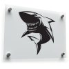 Aggressive Shark Sticker