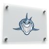 Aggressive Shark Vinyl Sticker