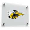 Aggressive Wasp Vinyl Sticker 1