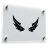Angel Wings Silhouette Sticker