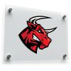 Angry Bull Vinyl Sticker 1