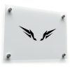 Angular Wing Vinyl Decal 1