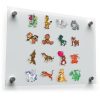 Animal Cartoon Sticker Set