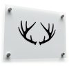 Antler Silhouette Sticker 1