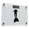 Apnea Diver Vinyl Sticker