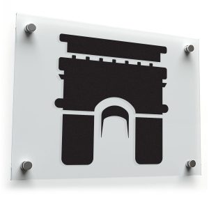 Arc de Triomphe Silhouette Sticker