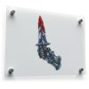 Armored Hand with Bloody Dagger Sticker 1