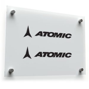 Atomic Logo Sticker