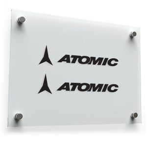 Atomic Logo Sticker