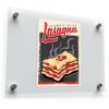 "Authentic Italian Lasagna" Vintage Vinyl Sticker