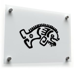 Aztec Fish Vinyl Sticker