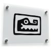 Aztec-Inspired Crocodile Sticker 1