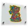 Aztec Warrior Sticker
