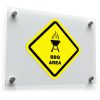 BBQ Area Sign Sticker