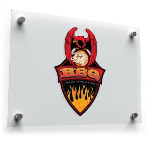 BBQ Emblem Sticker