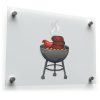 BBQ Grill Design Decal 1