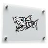 Barracuda Skeleton Sticker 1