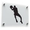 Basketball Player Silhouette Sticker