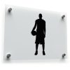 Basketball Player Silhouette Sticker 1