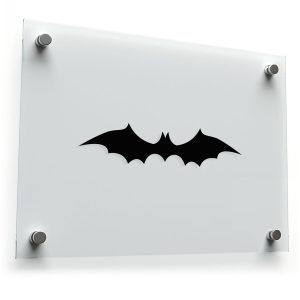 Bat Silhouette Vinyl Sticker