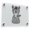Bearded Skull Viking Sticker 1