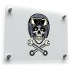 Biker Skull Wrench Decal 1
