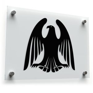 Black Eagle Silhouette Decal