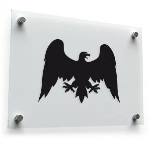 Black Eagle Silhouette Sticker