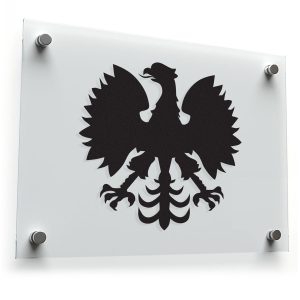 Black Eagle Silhouette Sticker